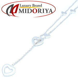 TIFFANY Co Heart Lariat Necklace Sterling Silver